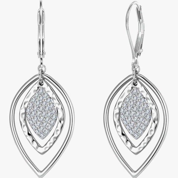 ALEXCRAFT Jewelry - ALEXCRAFT Sterling Silver 14K Gold Dangle Earrings NEW